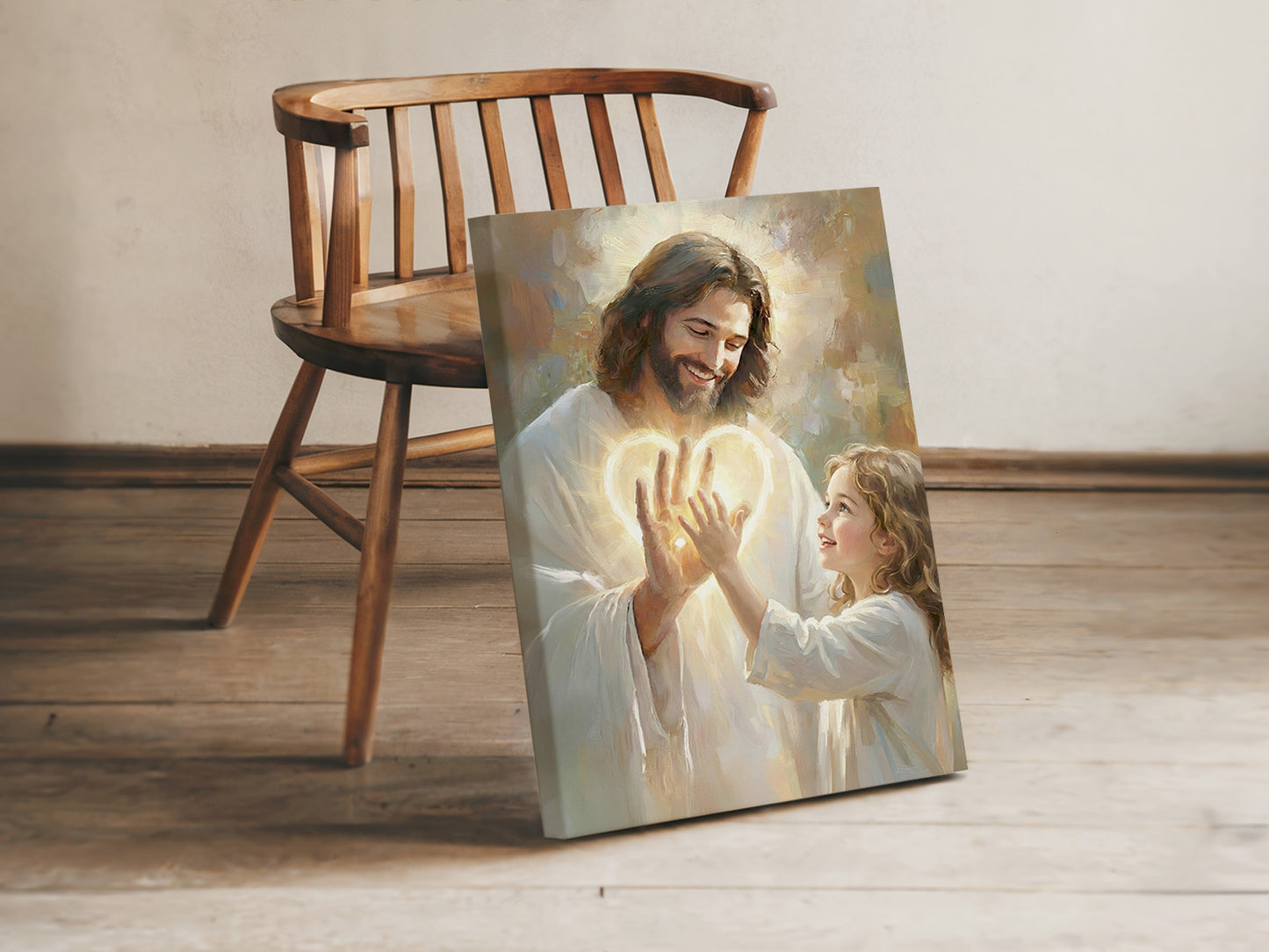 In His Hands | Canvas Artwork