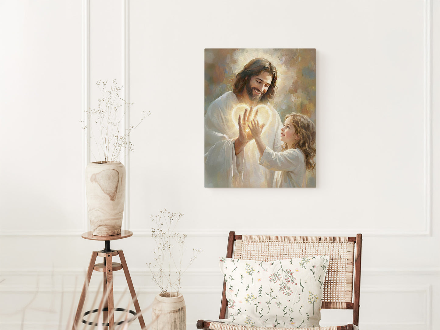 In His Hands | Canvas Artwork