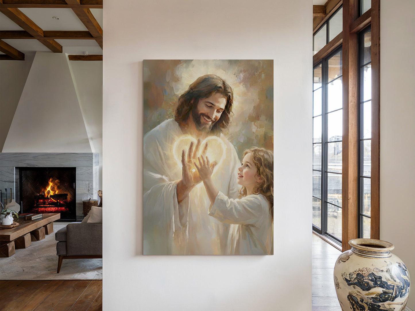 In His Hands | Canvas Artwork