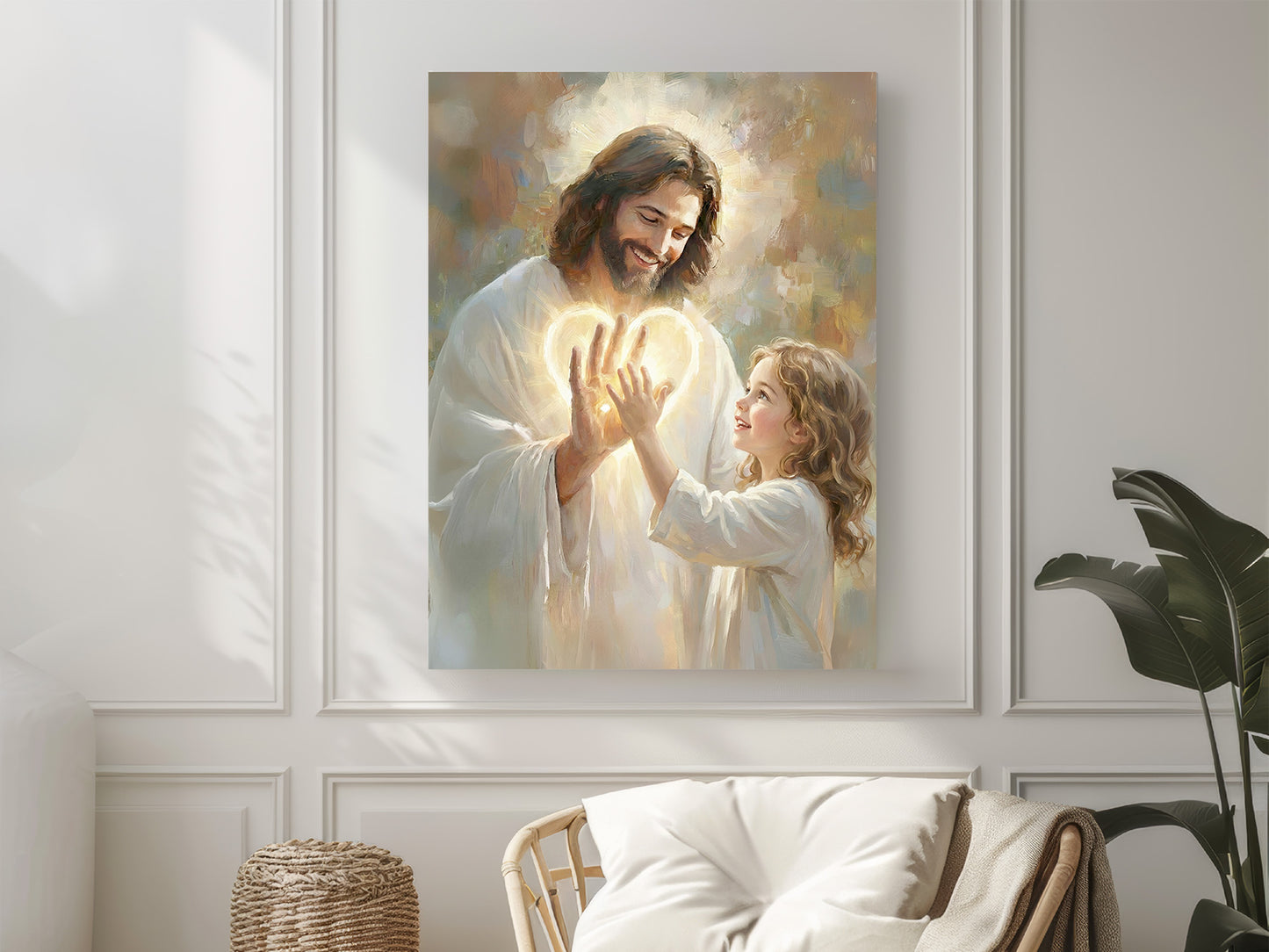 In His Hands | Canvas Artwork
