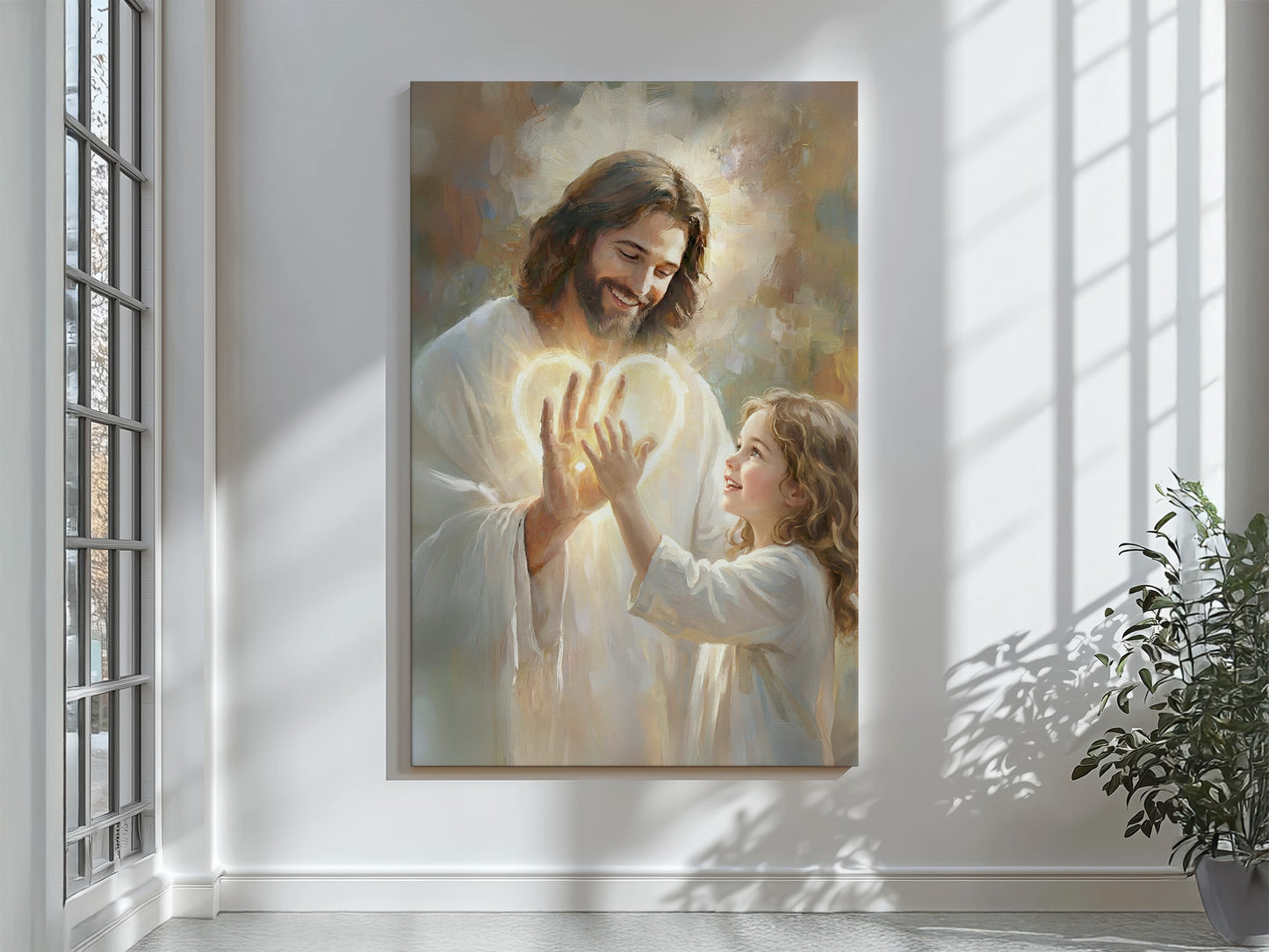 In His Hands | Canvas Artwork