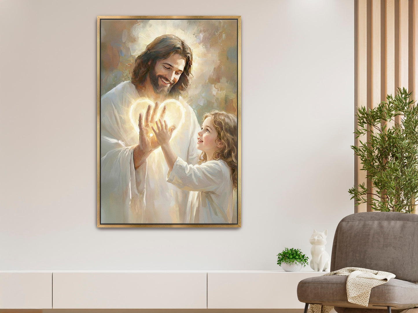 In His Hands | Canvas Artwork