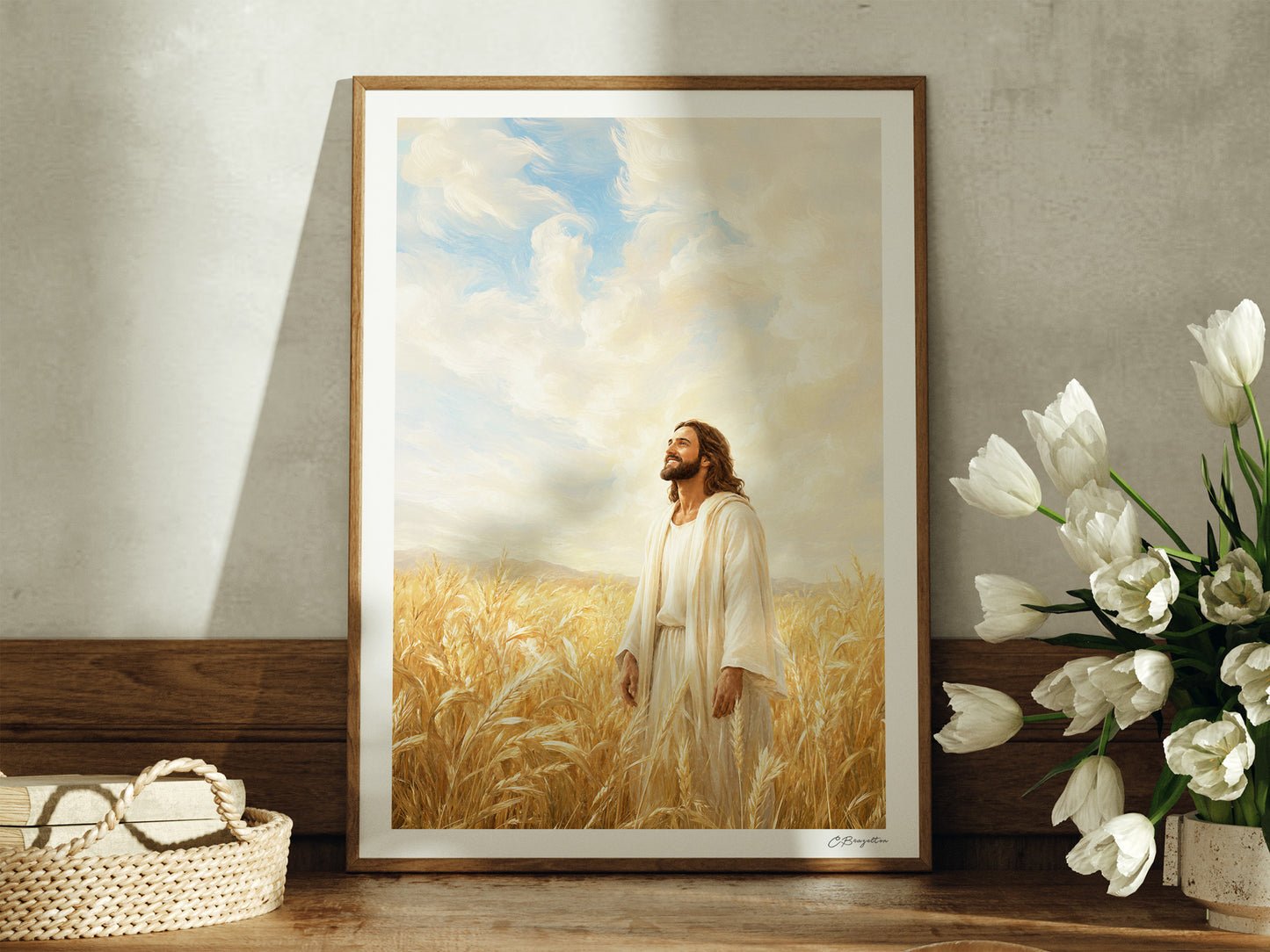Thank You, Father | Signed Handmade Art Print