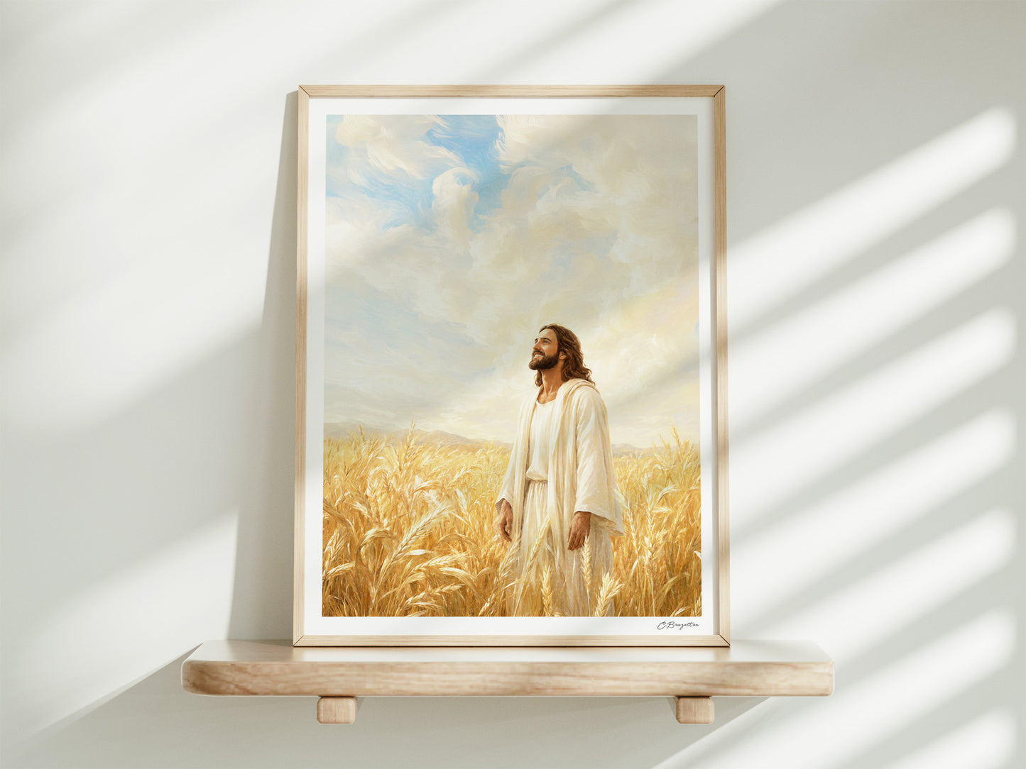 Thank You, Father | Signed Handmade Art Print