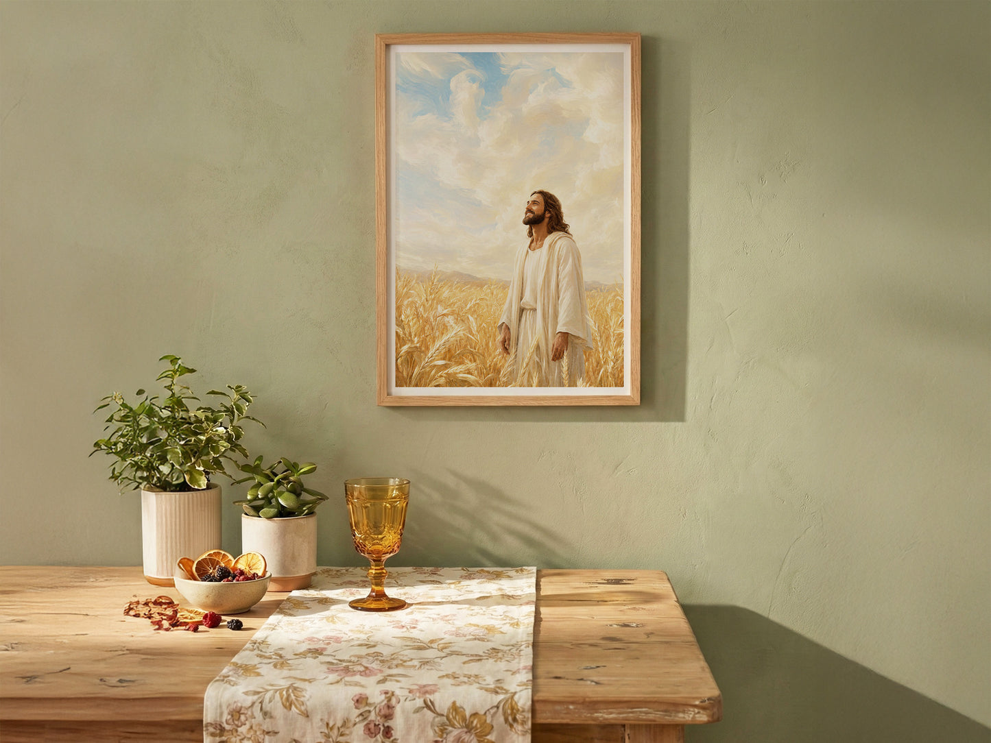 Thank You, Father | Signed Handmade Art Print