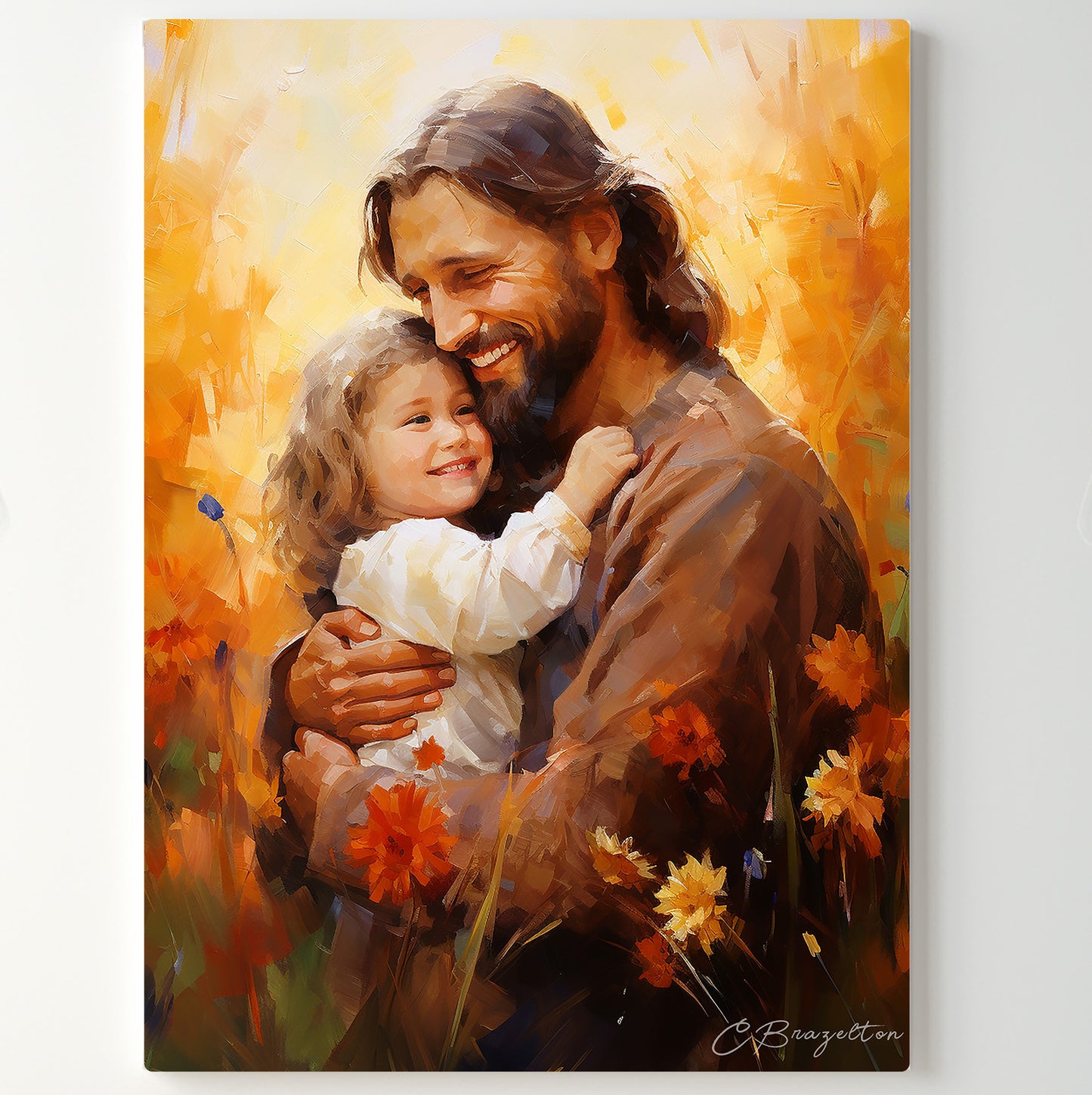 Jesus Loves Me #3 (Digital Art Print Download) – The Painted Gospel