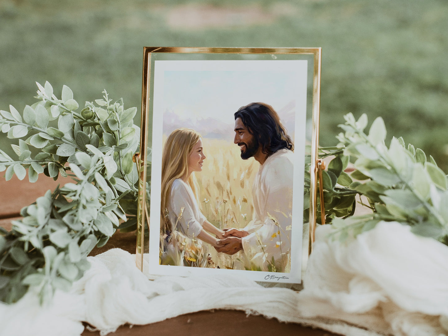 My Savior | Signed Handmade Art Print