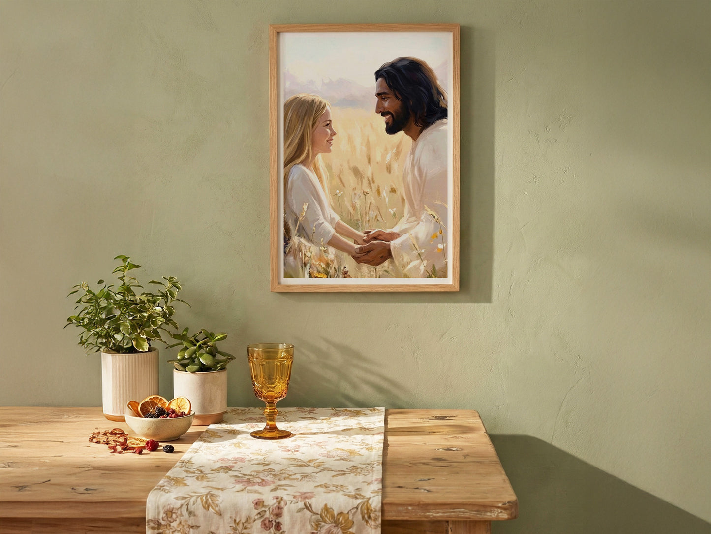My Savior | Signed Handmade Art Print