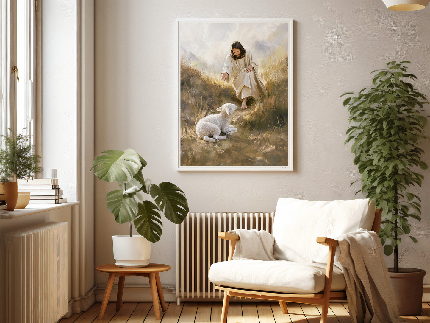 My Shepherd Rescued Me | Signed Handmade Art Print