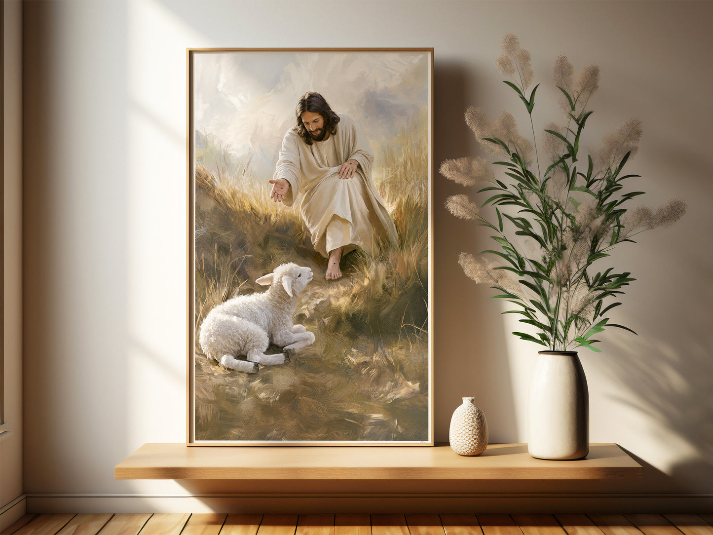 My Shepherd Rescued Me | Signed Handmade Art Print