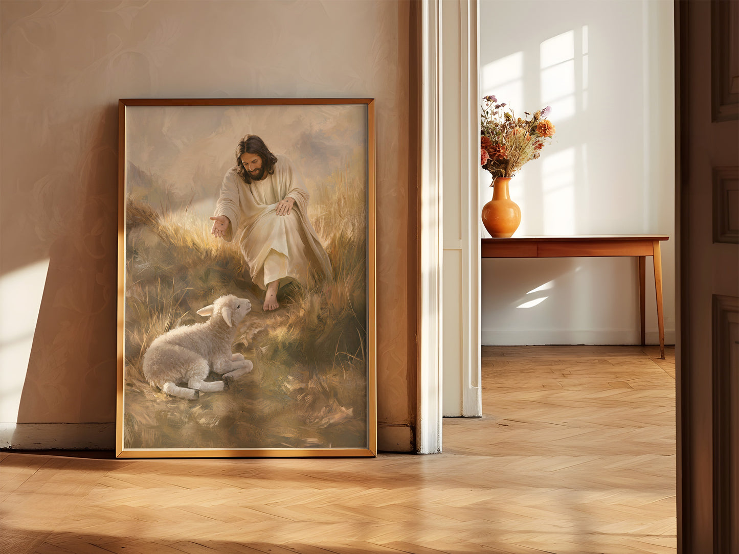 My Shepherd Rescued Me | Signed Handmade Art Print