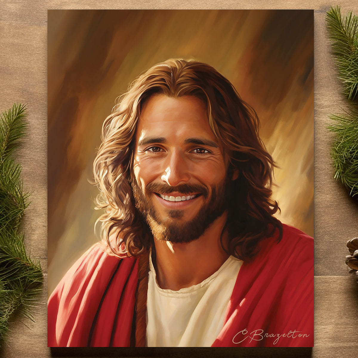Radiant Savior (Digital Art Print Download) – The Painted Gospel