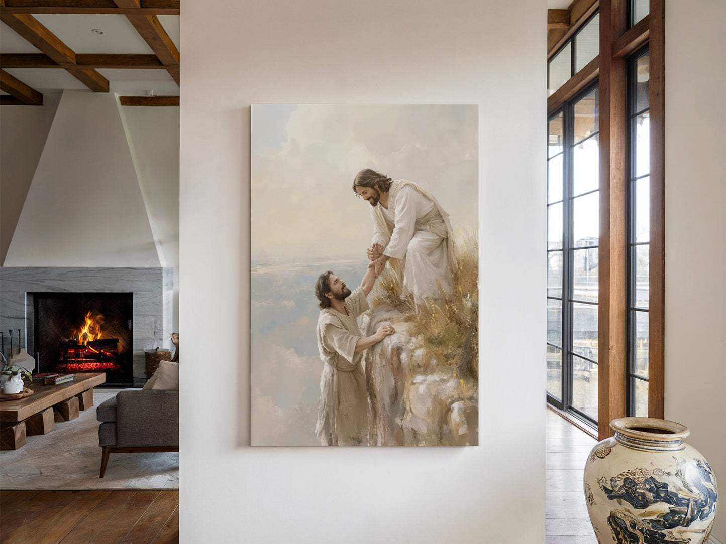 Reaching for Him #2 | Canvas Artwork