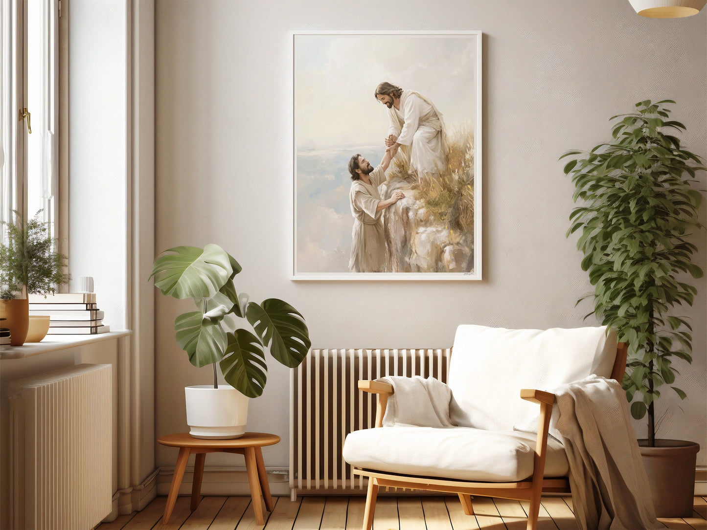 Reaching for Him #2 | Signed Handmade Art Print