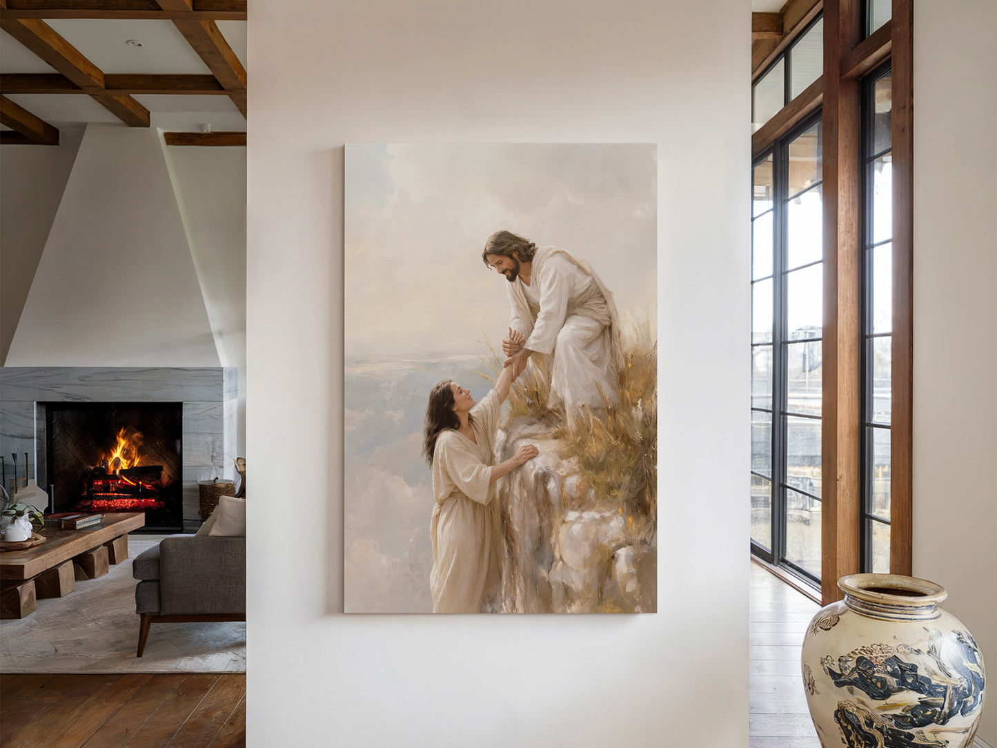 Reaching for Him #2 | Canvas Artwork