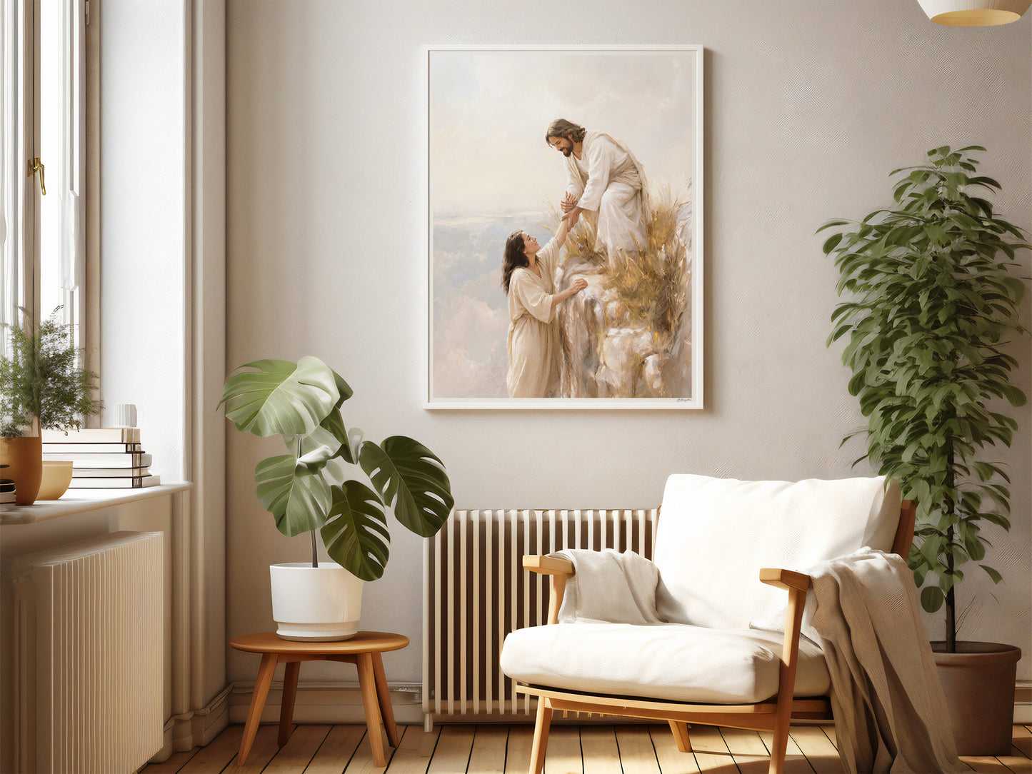 Reaching for Him #2 | Signed Handmade Art Print