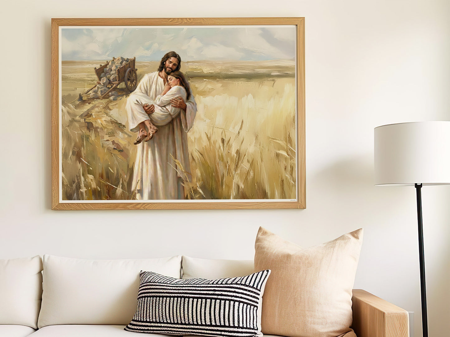 Rest in Him | Signed Handmade Art Print