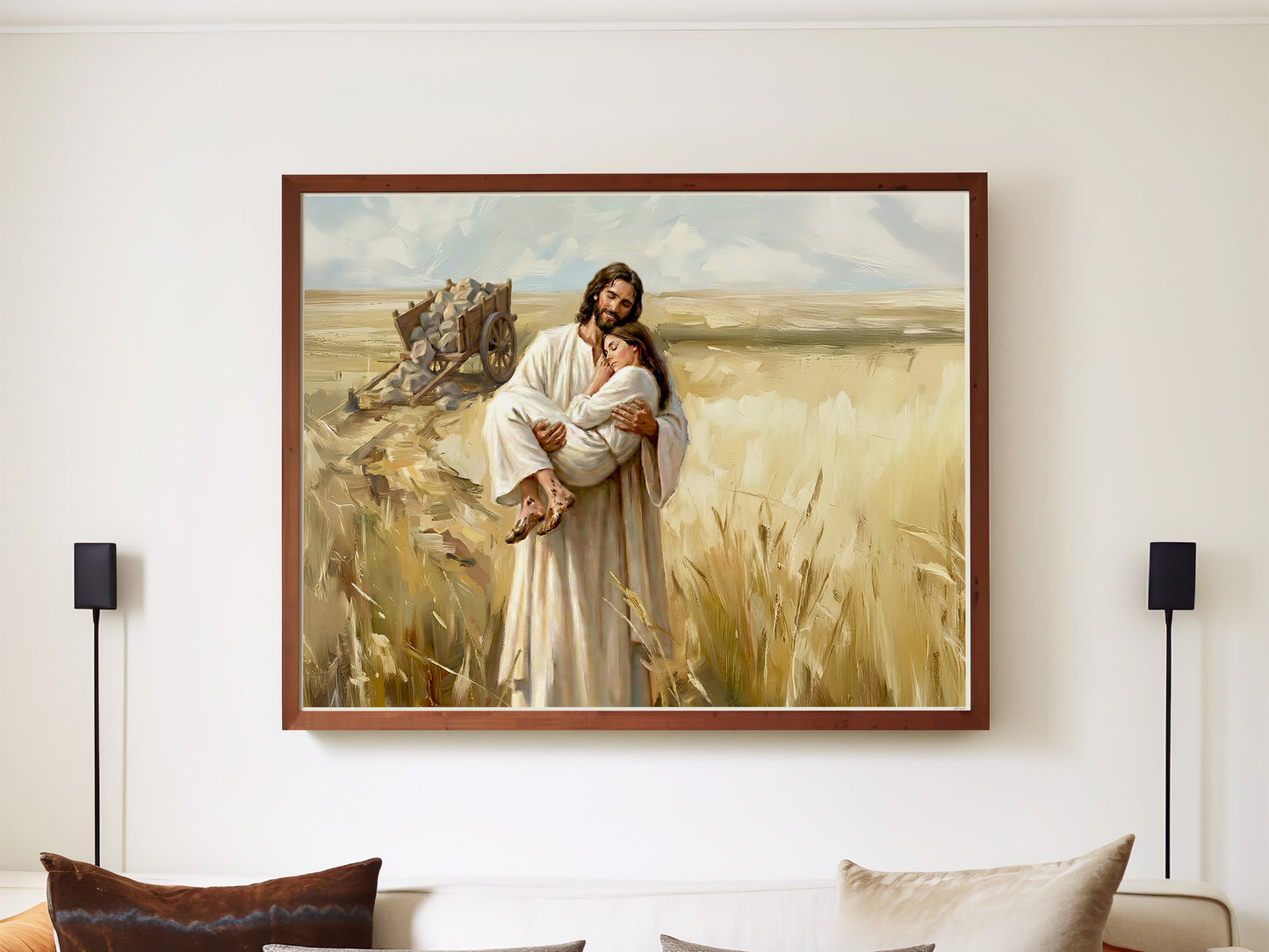 Rest in Him | Signed Handmade Art Print