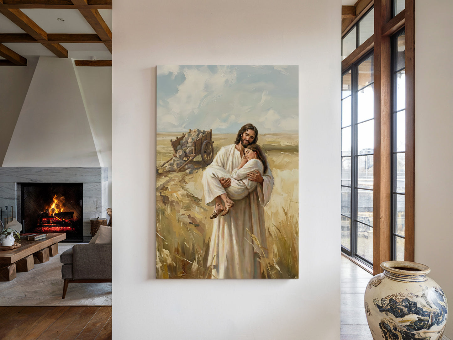 Rest in Him | Canvas Artwork