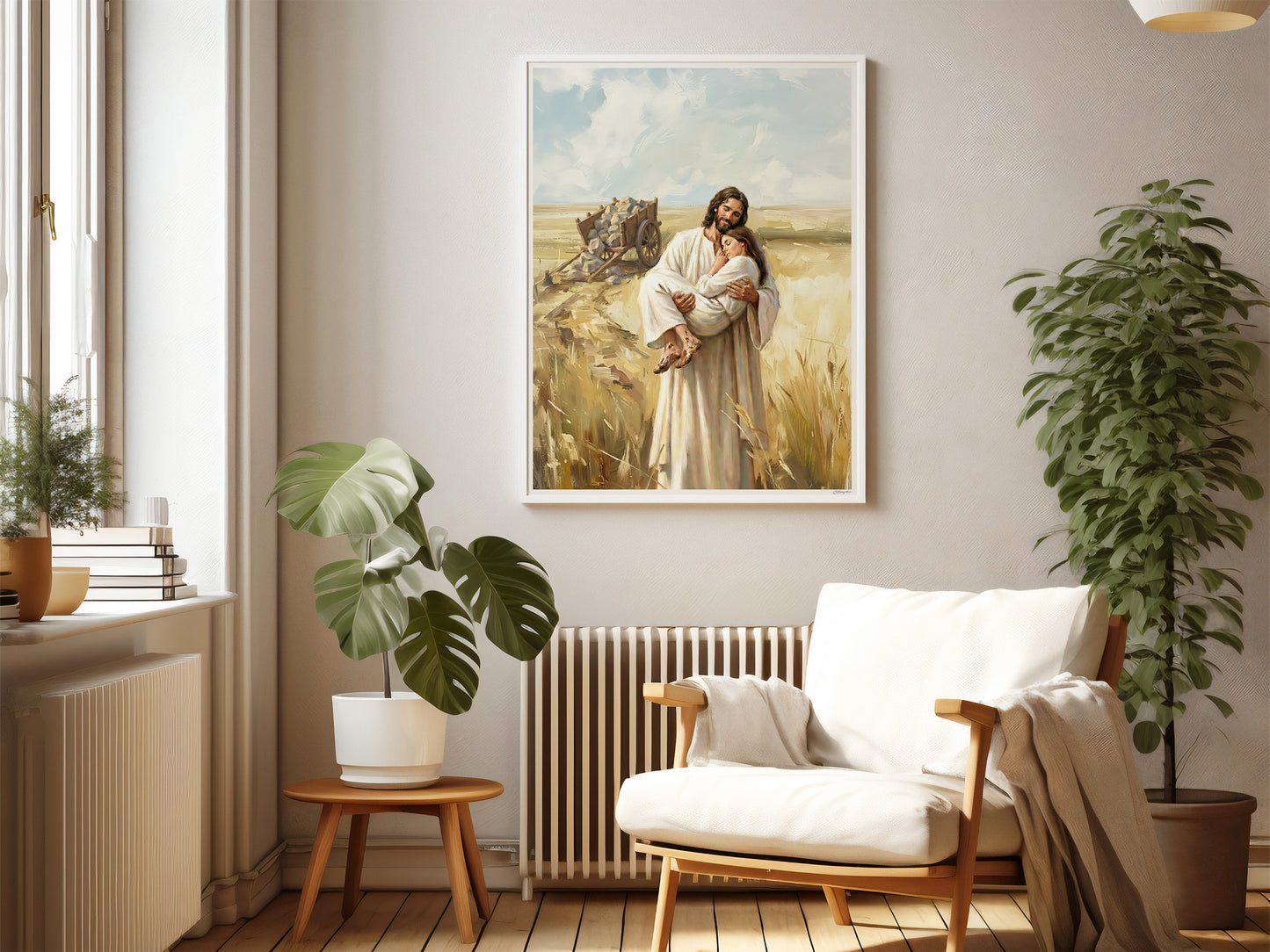 Rest in Him | Signed Handmade Art Print