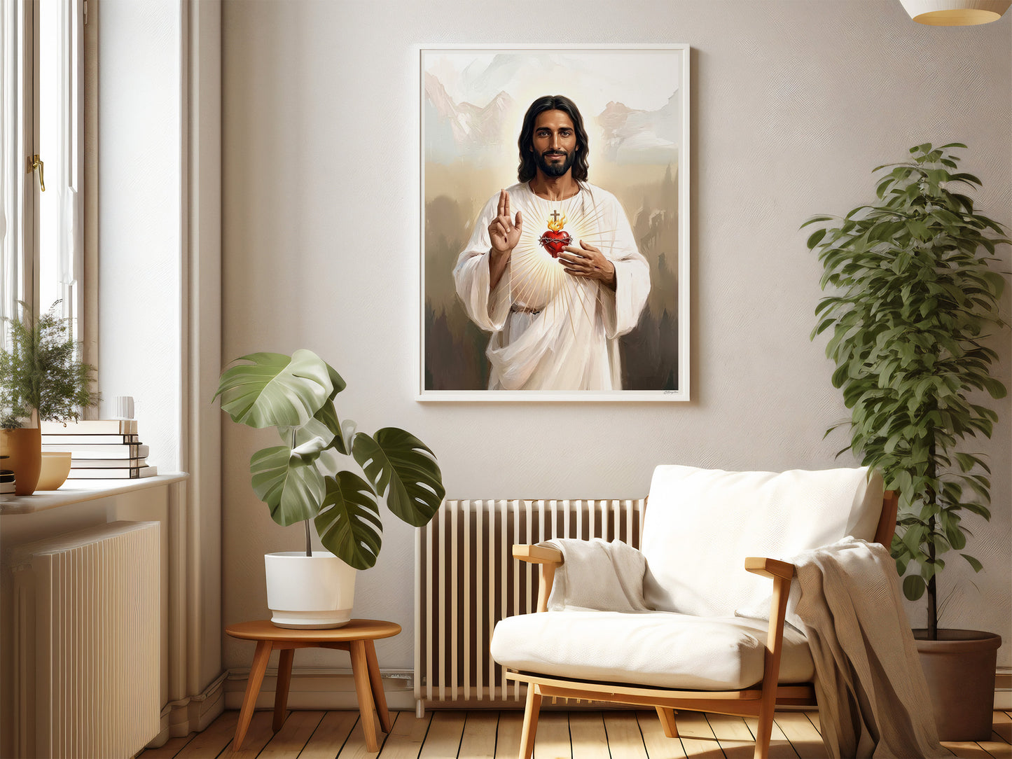 Sacred Heart #2 | Signed Handmade Art Print