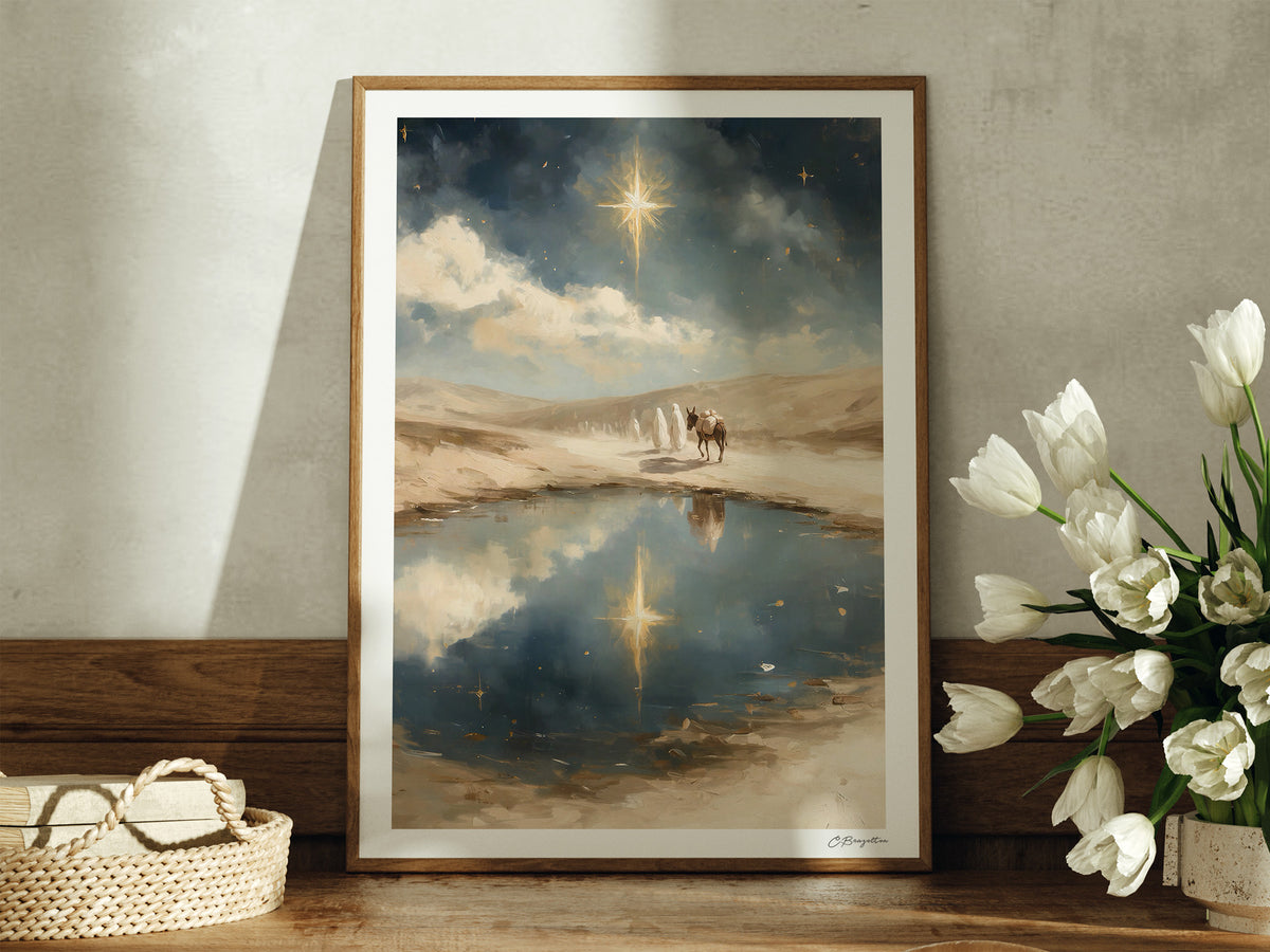 In Thy Light | Signed Handmade Art Print