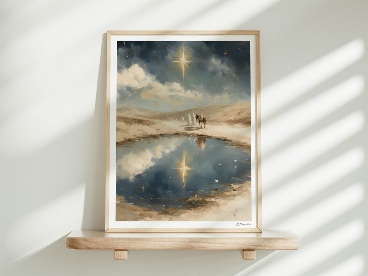 In Thy Light | Signed Handmade Art Print