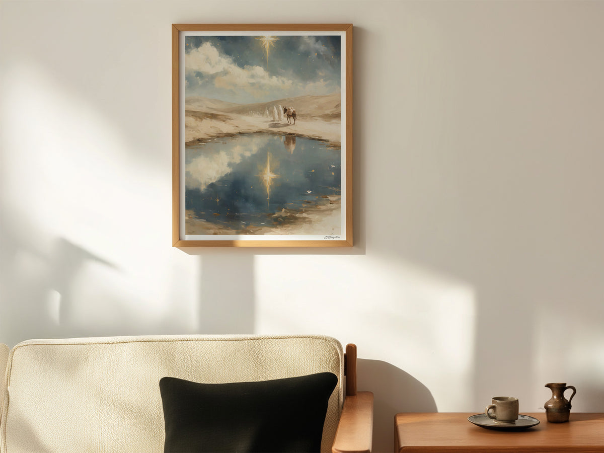 In Thy Light | Signed Handmade Art Print