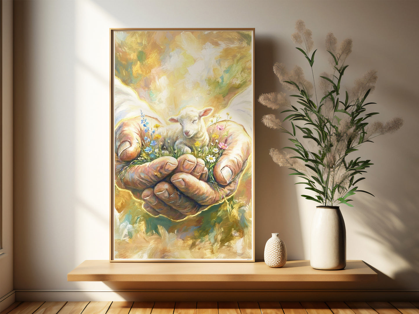 Shepherd's Care #3 | Signed Handmade Art Print