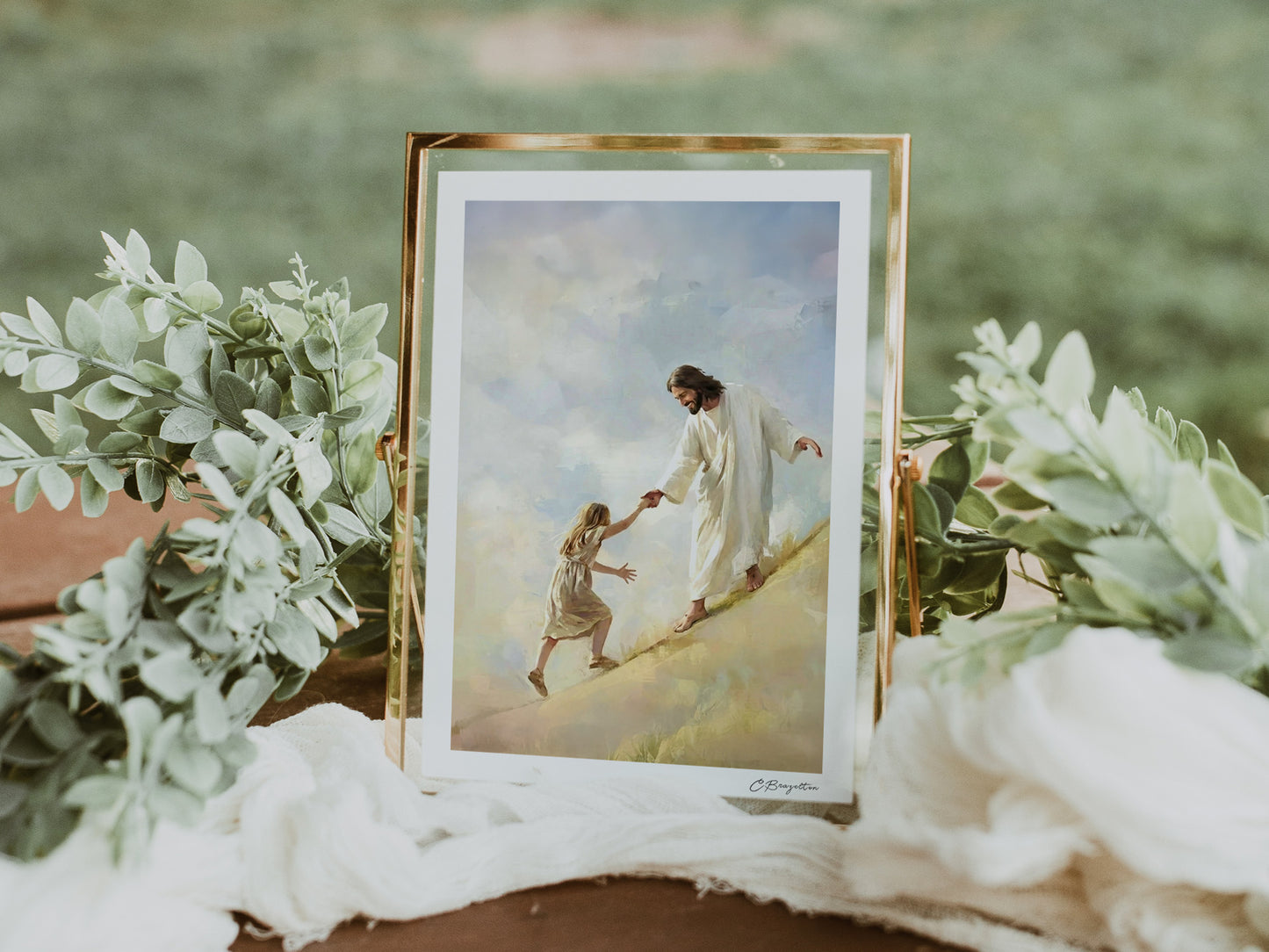 Take My Hand | Signed Handmade Art Print