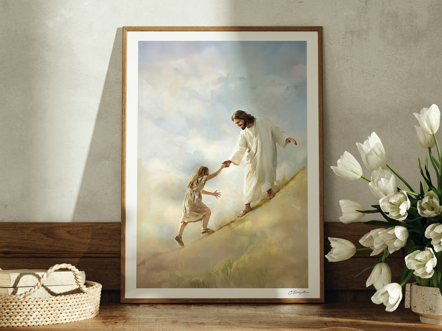 Take My Hand | Signed Handmade Art Print