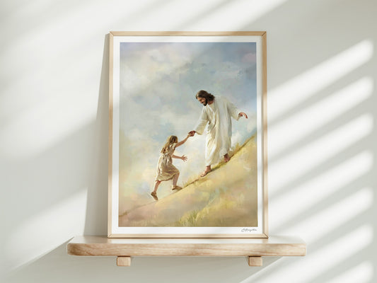 Take My Hand | Signed Handmade Art Print