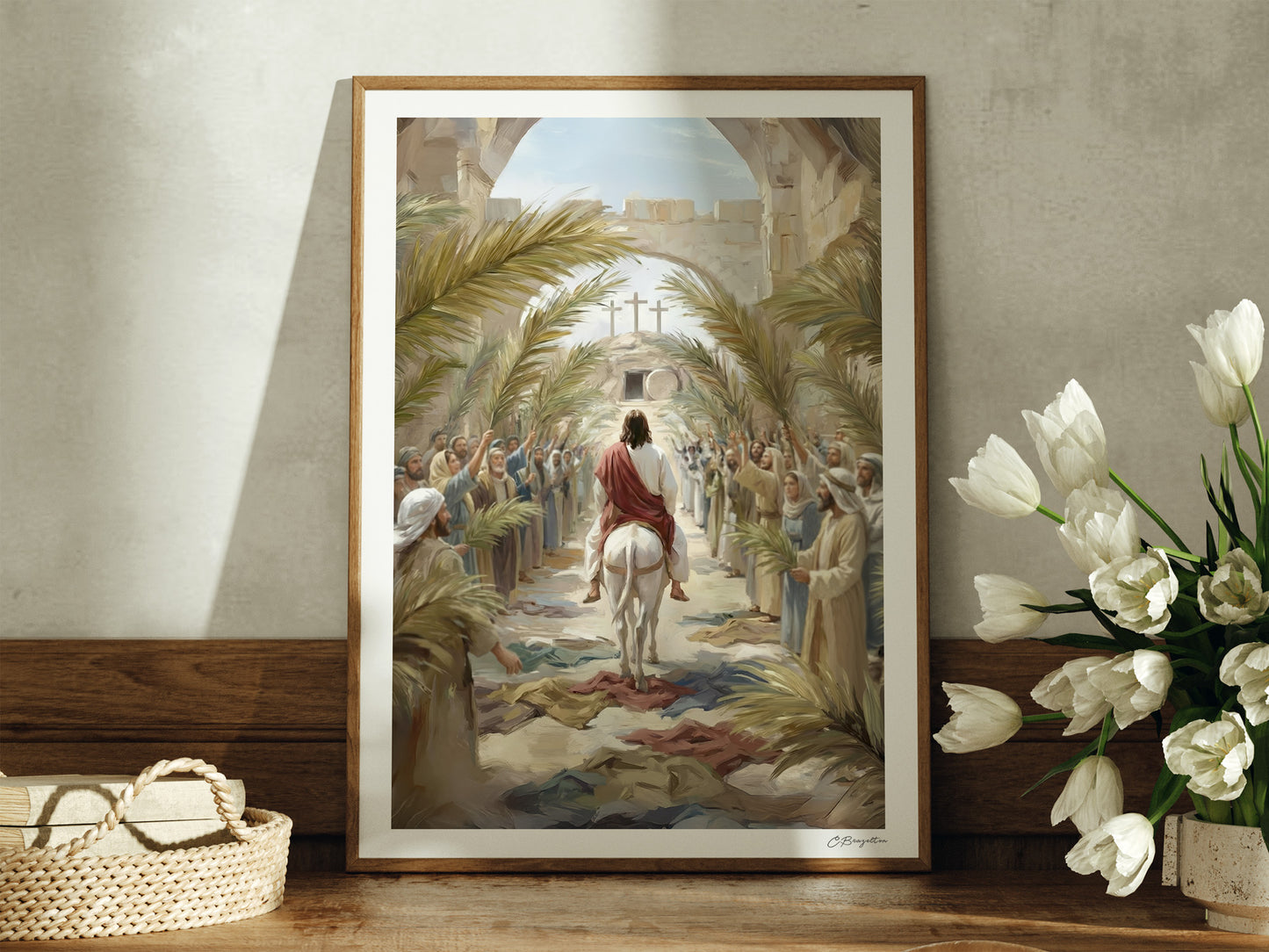 Triumphal Entry #2 | Signed Handmade Art Print