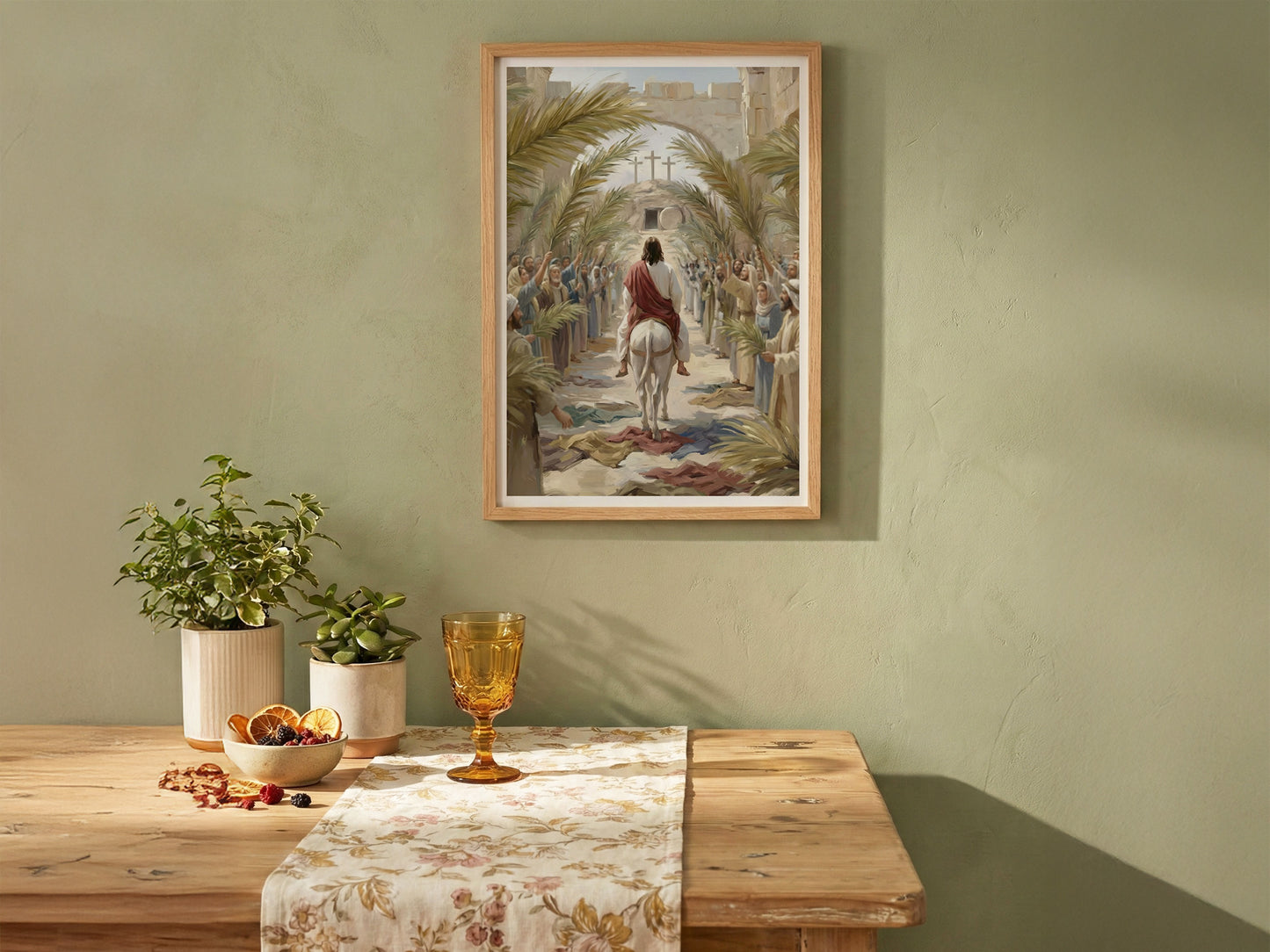 Triumphal Entry #2 | Signed Handmade Art Print