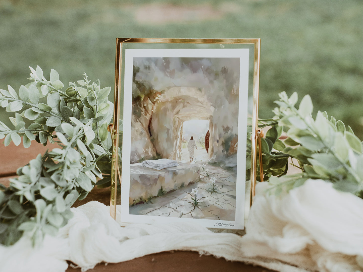 Victory in Jesus #2 | Signed Handmade Art Print