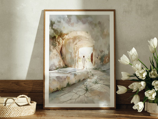 Victory in Jesus #2 | Signed Handmade Art Print