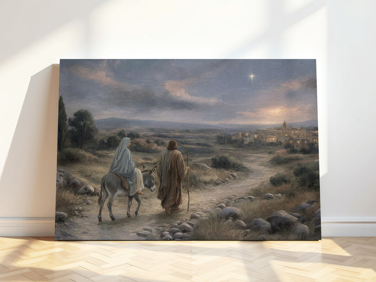 Guided to Bethlehem | Canvas Artwork
